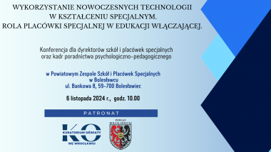 plakat promujący konferencję