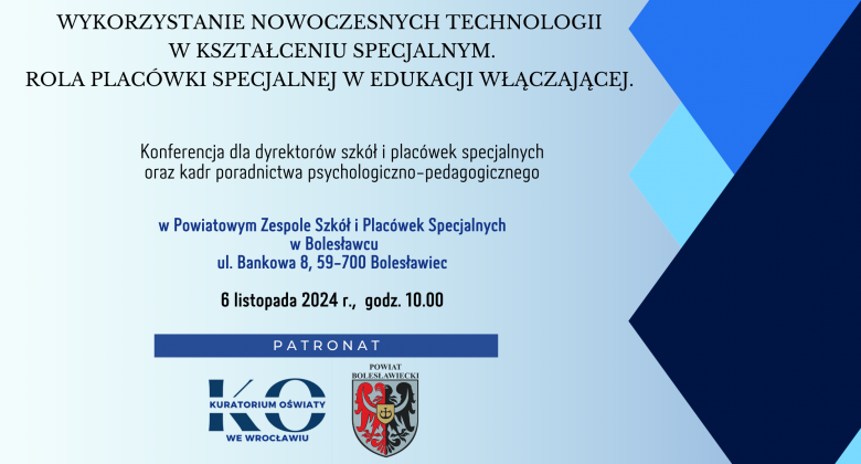 plakat promujący konferencję